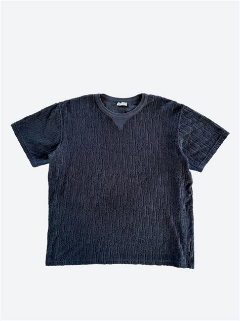 dior towel t shirt|Dior monogram t shirt.